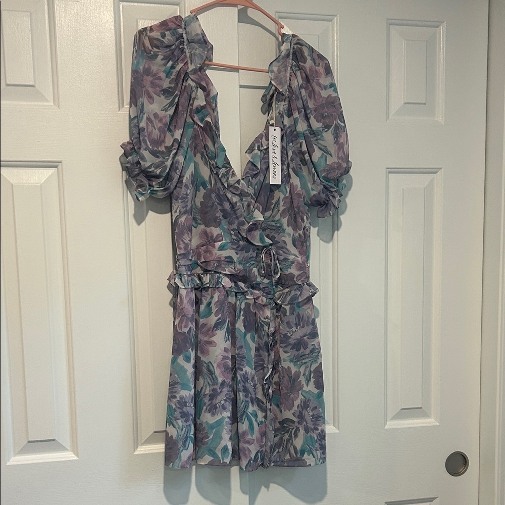 For Love and Lemons Ruffle Dress
